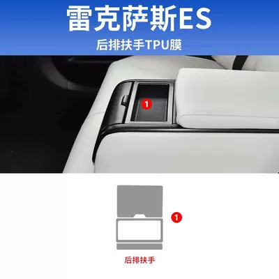 Gear Shift, Door, Interior Film, Car interior film - 25-models-rear-armrest