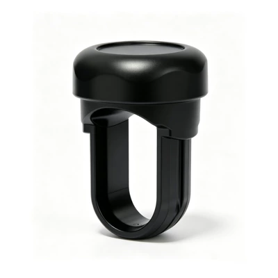 Cross-border best-selling steering wheel booster ball is suitable for all cars and supports drop shipping of car interior modification parts (Steering wheel booster) - black-without-label