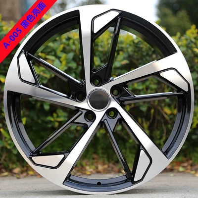 Wheels A4L A6L A7 — Hub - 16x7j-a-005-black-glossy-finish