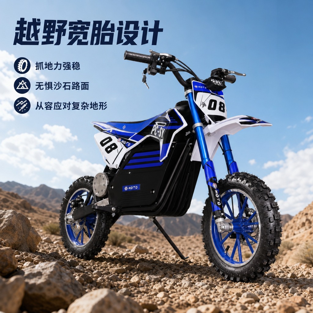 KTM portable hub motor lead-acid battery electric off-road motorcycle, children's motorcycle, small off-road vehicle, 36V 800W