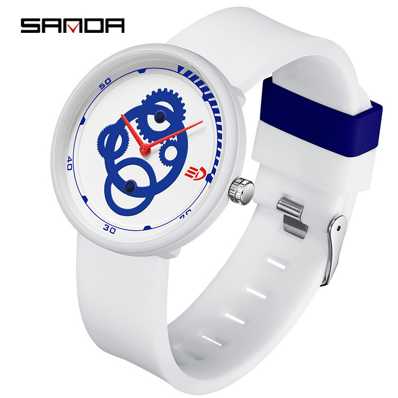 SANDA电子手表TJ清仓款初高中学生时尚防水运动手表特价10只起批