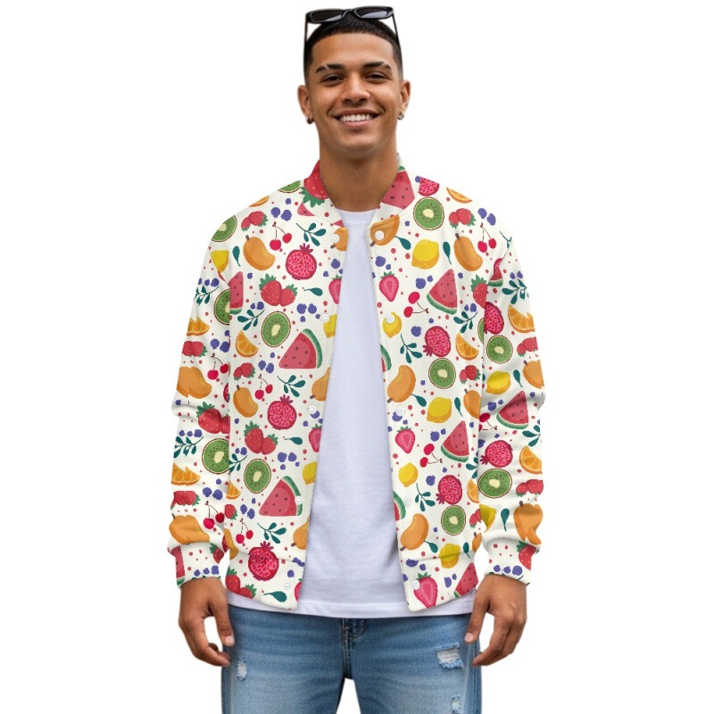 Cross-Border E-Commerce Jacket, One Piece Minimum Order, Customized Pattern, Shipped Within 7 Days, Same Style as Amazon Independent Station Hot Sale