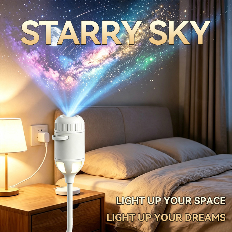 2026 popular small table lamp for bedroom bedside, night-time sleep protection, starry sky projection lamp, Christmas style projection 2026 popular small table lamp for bedroom bedside, night-time sleep protection, starry sky projection lamp, Christmas style projection