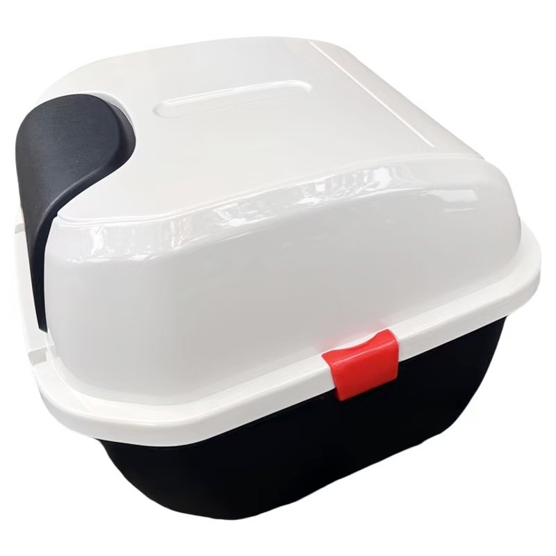 Electric car trunk battery car tail box universal large capacity waterproof storage box backrest changed to anti-shake double buckle tail box
