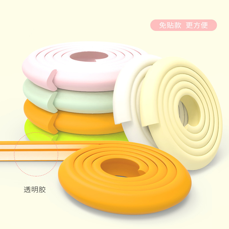 ♔ Kindergarten Anti-Collision Strips, Protective Strips, Dormitory Stair Tread Mats, Adhesive-Free Soft Pads, Children's Protective Strips