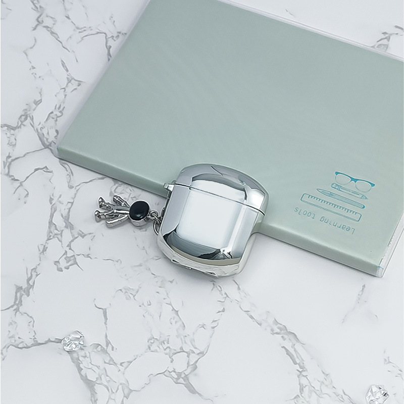 Suitable for Lenovo Lp40 Headphone Cover Electroplated Shell F6 Wireless Bluetooth Protective Cover Color Printed Charging Compartment Protective Case