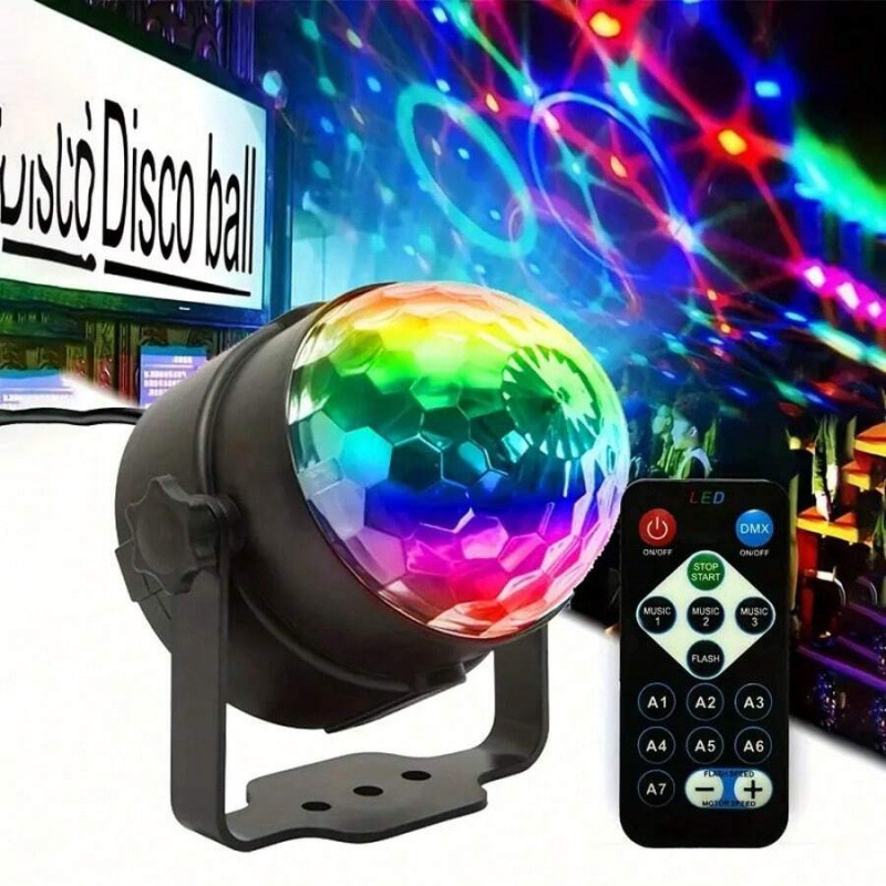 海外仓一件代发2025新款外贸 Projection Lights 球王遥控派对灯|ms