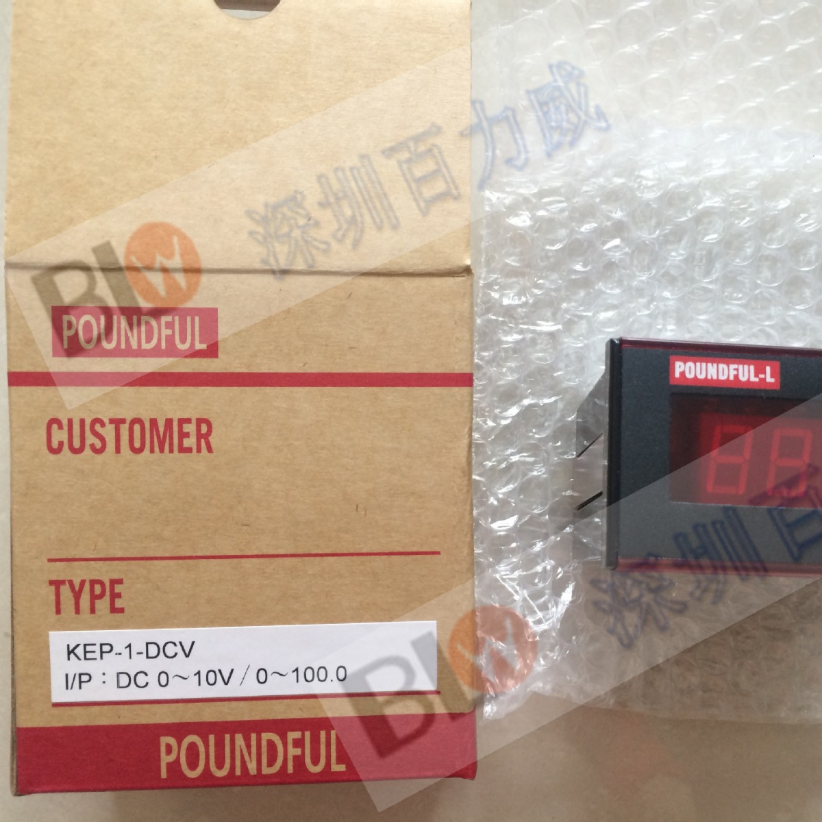 《有代理证》台湾邦富POUNDFUL 原装全新  PFP-1-B17-5