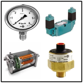 气缸;压力变送器;电磁阀