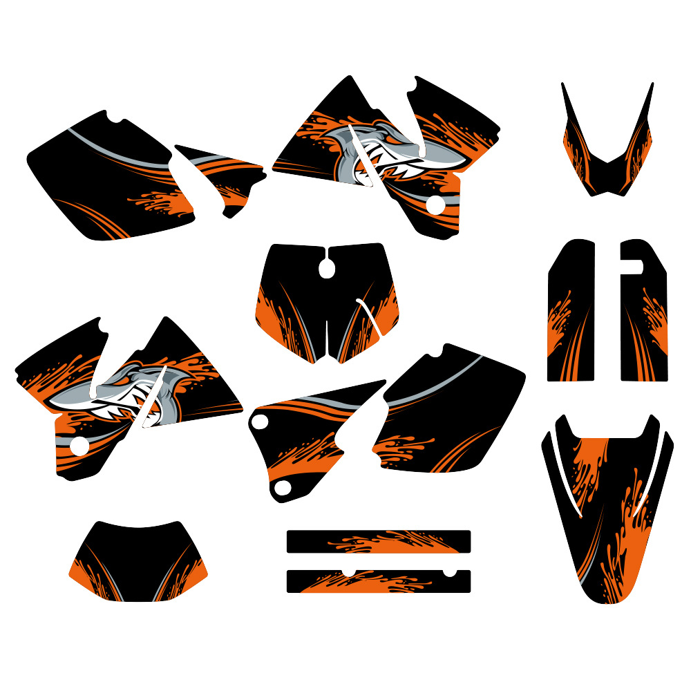Aplicable para motocicletas de motocicletas KTM 125 200 250 300 380 400 EXC 98 - 00 años