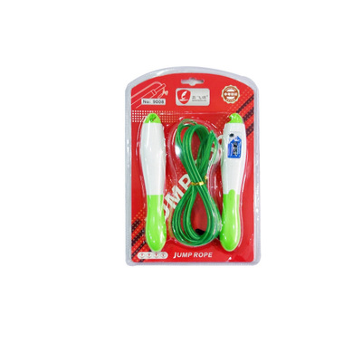 塑料柄计数钢丝跳绳中考训练考试体育器材用品男女生燃脂家用跳绳|ru