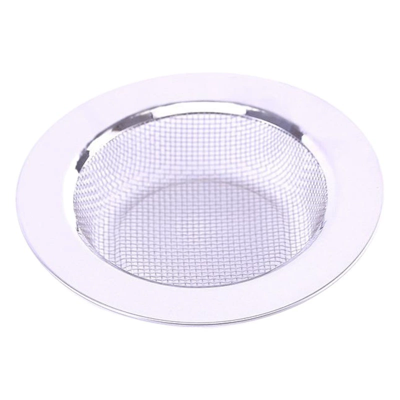 Краевой фильтр из нержавеющей стали двухслойный Толстый фильтр для раковины сетка утечки Анти-режущая сетка утечки оптом