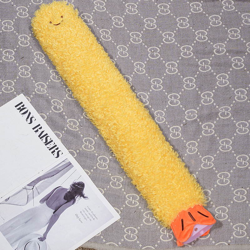 Bolsa de agua caliente de tira larga almohada de agua de vertido de agua para dormir calentando los pies, bolsa de agua caliente de cama alargada, regalo para novias mayores.