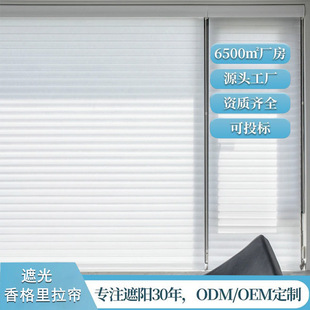 Office Curtain Shangri-La Curtain Soft Yarn Venetian Curtain Home Shading Roller Curtain Kitchen Intelligent Pull Bead Roll-up