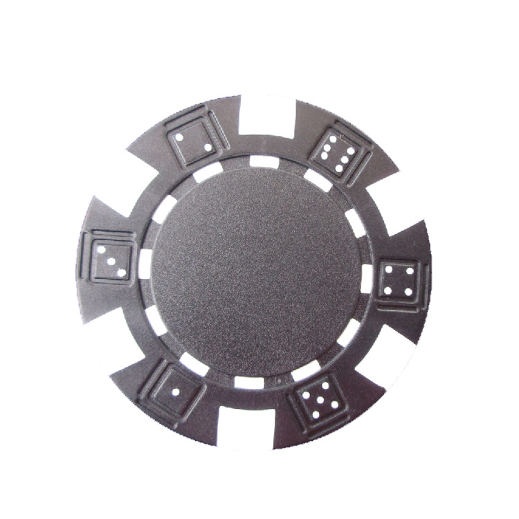 Chenglaitai suministros sin denominación chips dados chips de flor pequeños chips de seis puntos juego ABS chips monedas de color