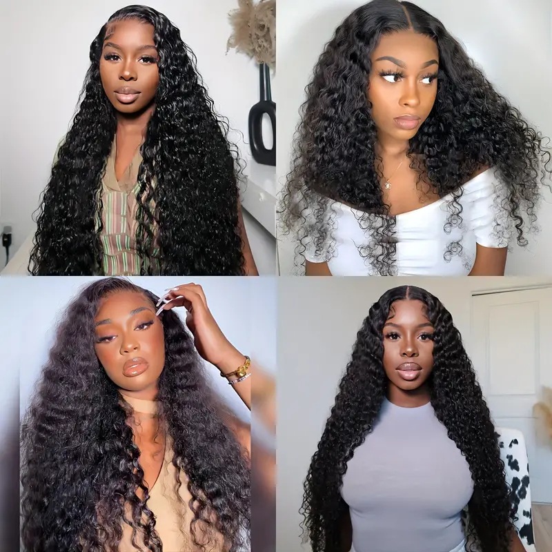 Extensions à clips synthétiques avec boucles lace front_voghion.com
