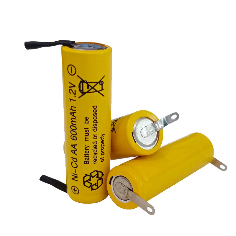 充电电池 AA600mAh 1.2V  电动剃须刀电动理发器电池电动牙刷电池