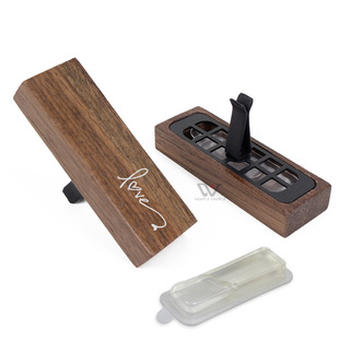 Wooden Cross-Border Style Car Aromatherapy Car Jasmine Fragrance Fresh Fragrance Fireless Breathable Film Essential Oil Aromatherapy