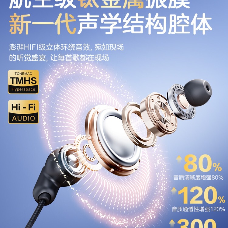 唐麦新N18颈挂脖式蓝牙耳机运动跑步专用无线长续航蓝牙2025新款|undefined