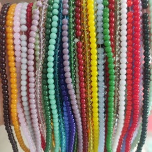 4mm������ɫ�A��ɢ�鴮�������DIY�Ʒ����S�����l