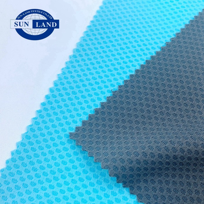 coolmax速干防紫外 吸汗透气速干全涤鸟眼布 T恤足球服网眼面料