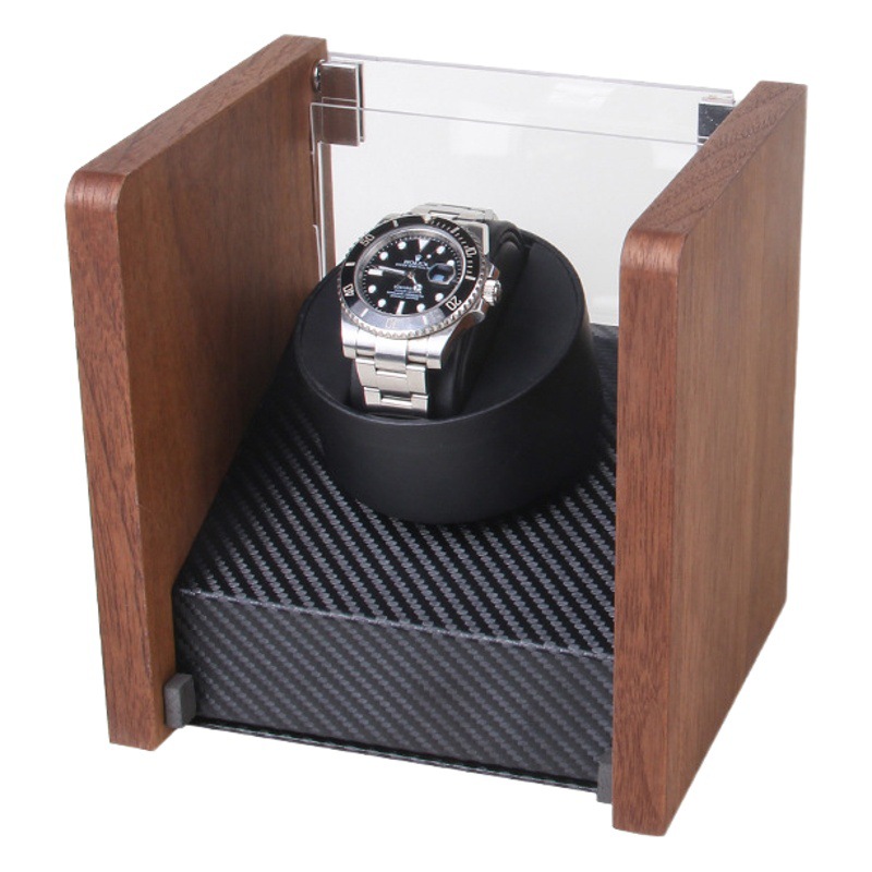 Reloj mecánico automático dispositivo giratorio reloj Dispositivo de sacudida caja de reloj caja de almacenamiento dispositivo de oscilación titular giratorio reloj doméstico Dispositivo de sacudida