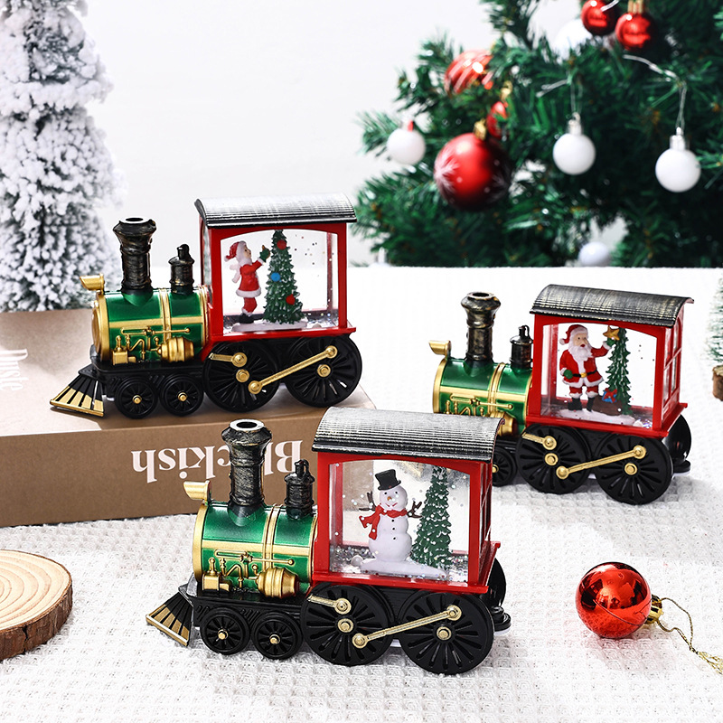 Nordic Style, Cartoon Style, Cute Style Christmas Nordic Style Cartoon Style Cute Christmas Tree Santa Claus Snowflake Plastic Resin Party Festival Ornaments