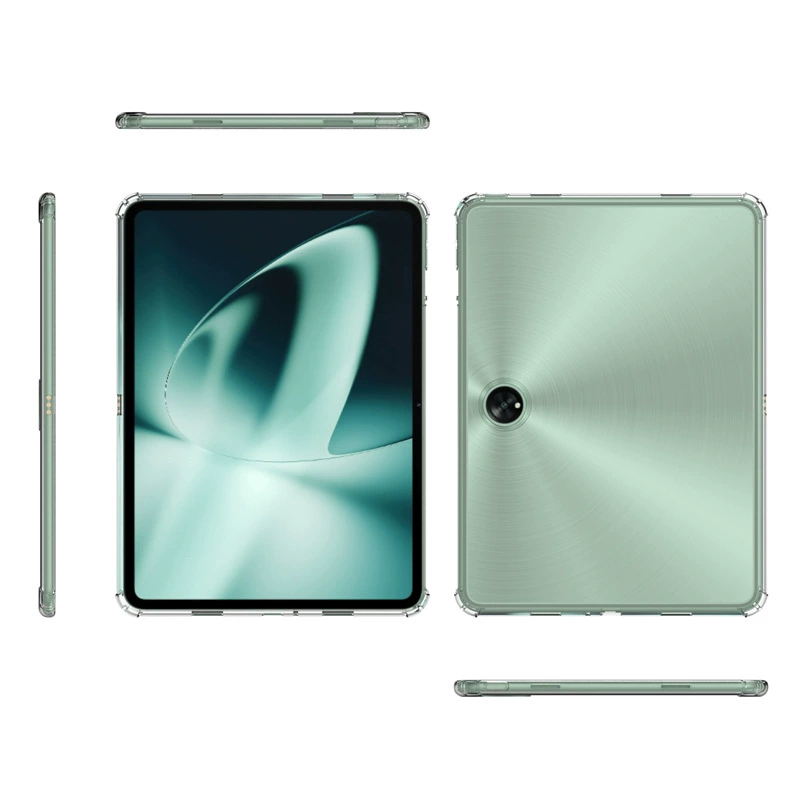 Подходит для защитного чехла OPPO Pad3, прозрачный чехол с четырьмя углами подушки безопасности против падения, защитный чехол для планшета OnePlusPad