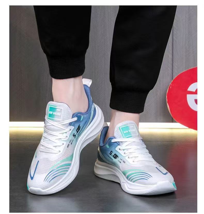 Men's For Spring Summer, Cross-border Soft-soled Running Comfortable And Breathable Student Mesh Men's Casual Shoes,_vogvips.com