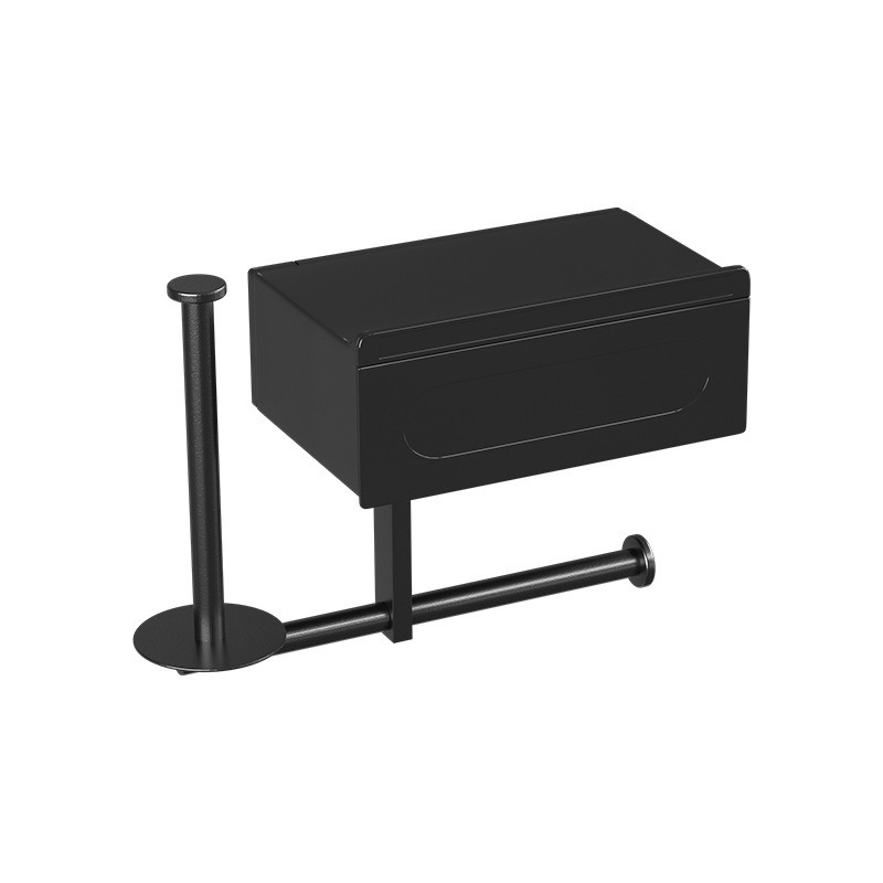 Cajón de almacenamiento del baño sin agujeros caja de toallitas caja de toallitas de baño rack de teléfonos móviles caja de toallitas de drama mágico image 6