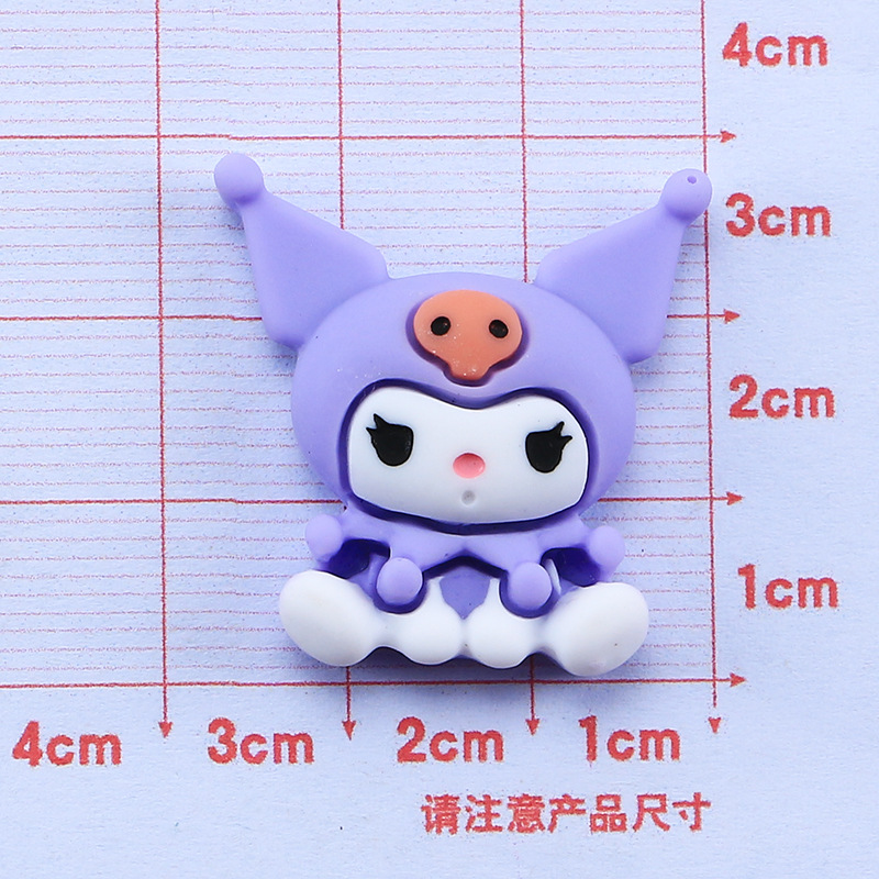 Carácter animal de dibujos animados tarjeta grande lindo DIY crema pegamento teléfono caso anillo de pelo tocado horquilla resina accesorios al por mayor