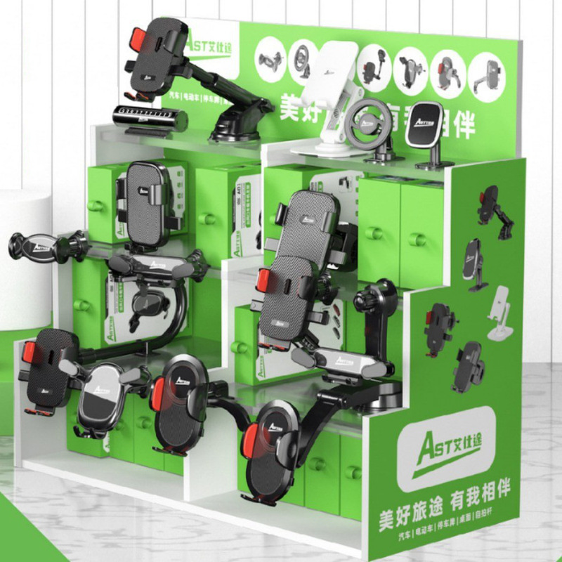 Aishidou series products car mobile phone bracket dual-purpose bracket radiator waterproof bag