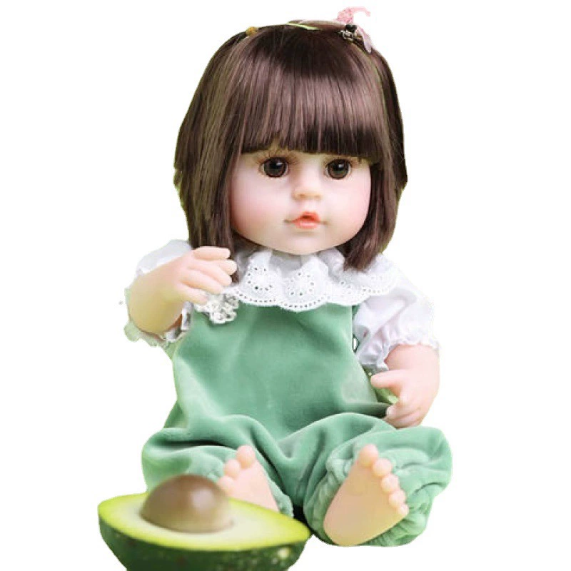 Doll for dressing up, toy girl's from soft rubber, makes sounds