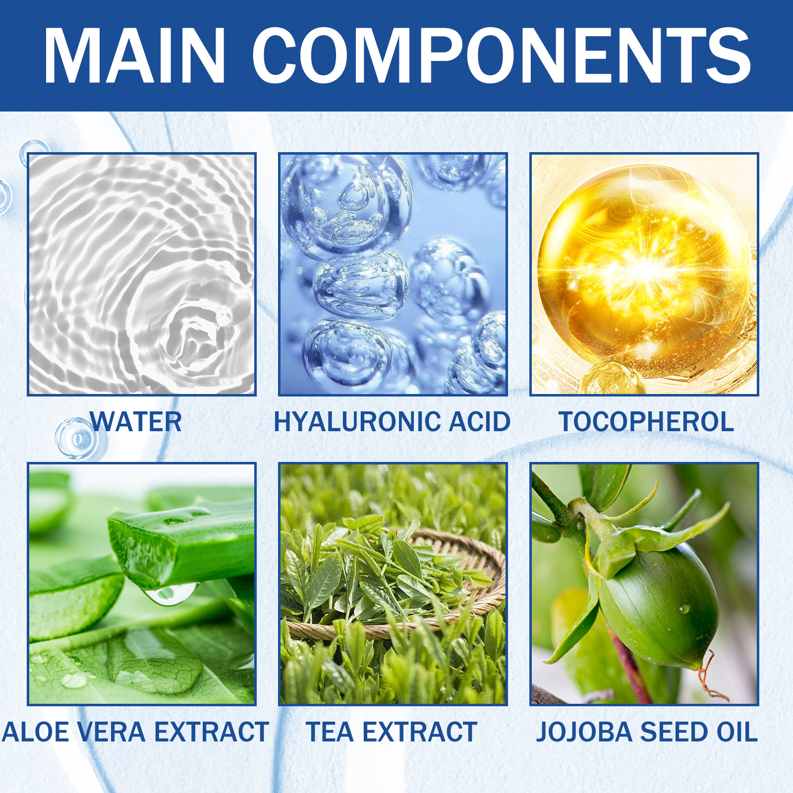 Jayswing Hyaluronic Acid essence Solution Återfuktar, bleker, öm, fast, bleknar fina linjer, förhindrar åldrande och motstår_voghion.com