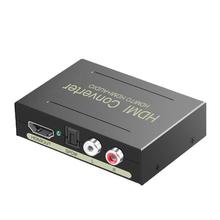 工厂批发 hdmi音频分离器高清4K转光纤左右声道 机顶盒接功放音响