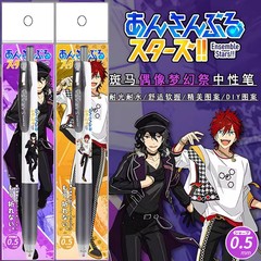 日本 ZEBRA ゼブラ限定 アイドルドリームフェスティバル DIYモデル ショウジアン ゼロティエンシティ リンイン プレスゲルペン ブラック 05