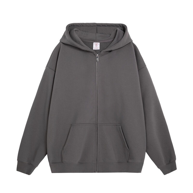 卫衣定制印字logo团建班服长袖工作服外套拉链开衫工装diy连帽衫|undefined