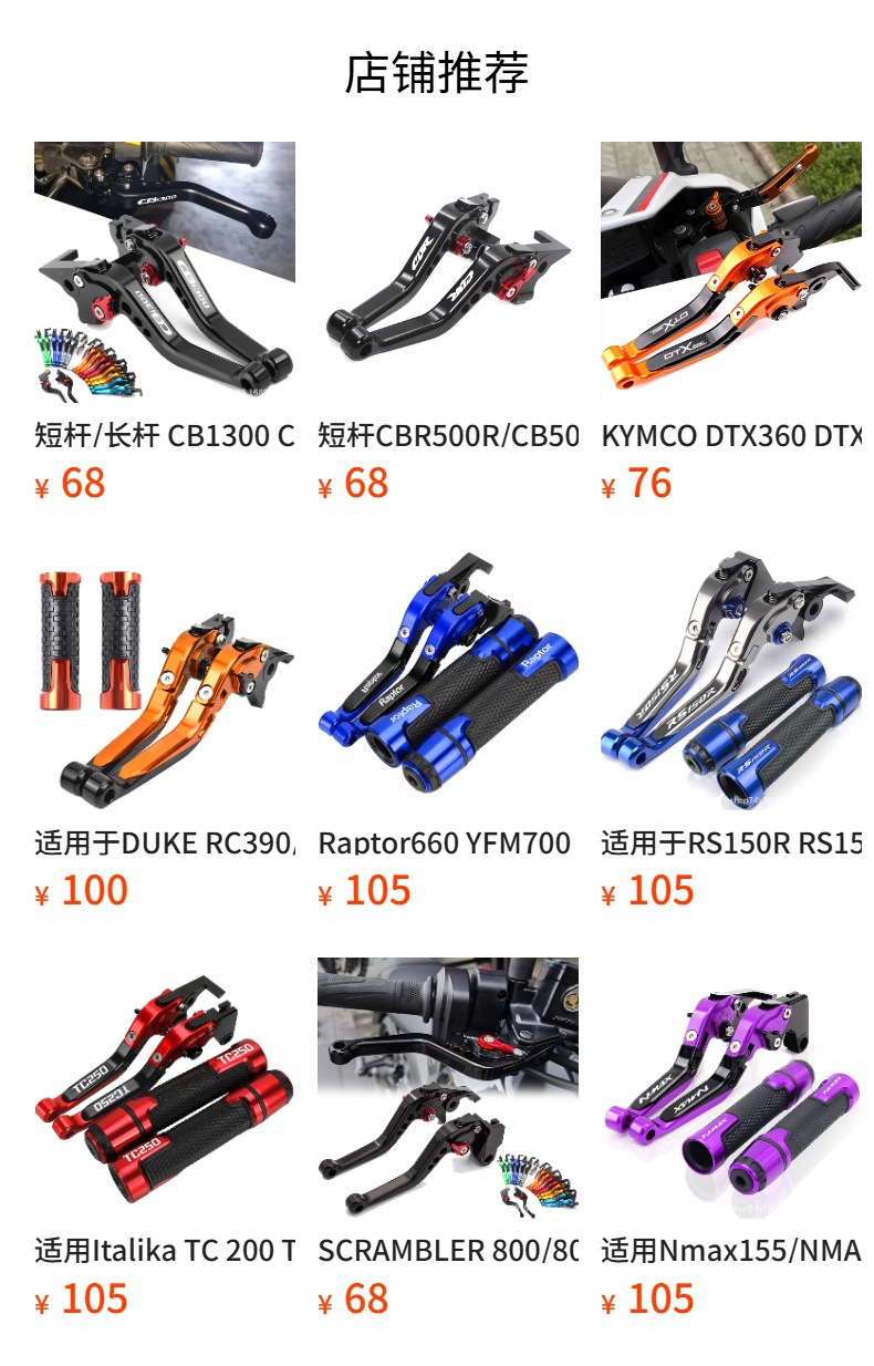 Yamaha TMAX 560 Tmax530 500 Motorcycle Modified Brake Clutch Handle Lever Grip Cover
