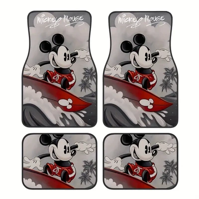 Avtomobil döşəmə paspasları – Floor Mat for Hair - car-floor-mat-51-35454568cm-skin-friendly-suede-two-pairs-four-pieces-in-total