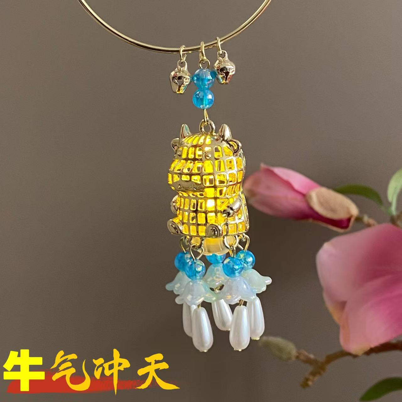 Glowing bracelet (blue) - ox