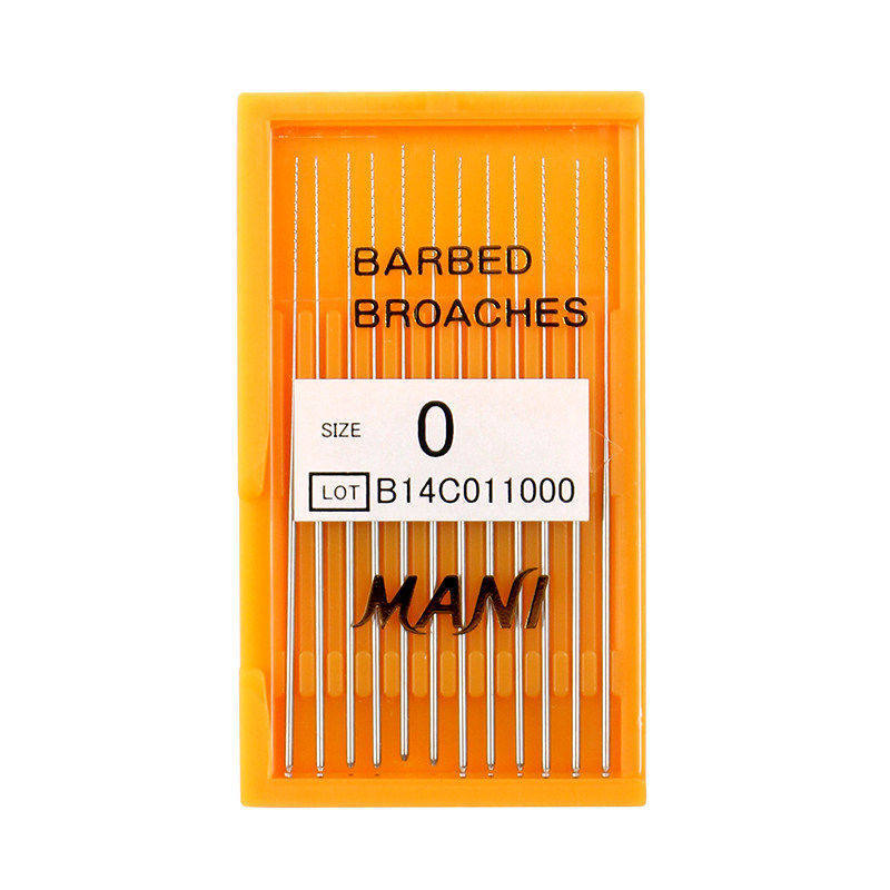 Material dental Mani Mani aguja dental de algodón sonda dental sin Mango aguja nerviosa con mango aguja de extracción de médula ósea aguja de lavado de médula ósea Lima oral