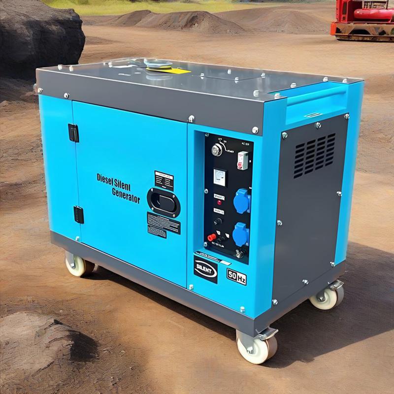 柴油发电机组6kva单相220V静音家用三相380V双电压