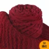 50 wine red*7s*normal*1*polyester 100