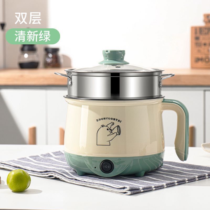 德国电煮锅蒸煮一体全自动宿舍学生小电锅家用多功能电饭煲火锅|undefined