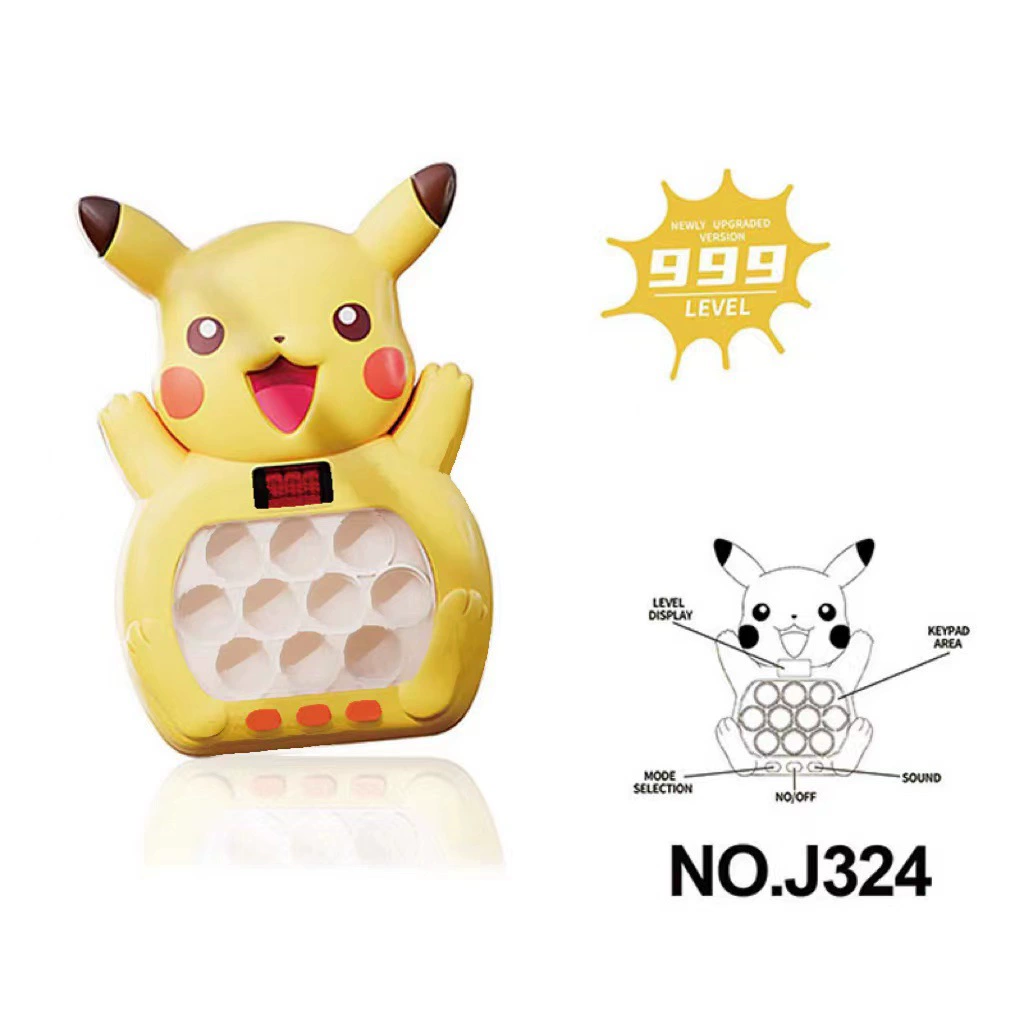 Three dimensional game console anti-stress "Gopher", smart toy, anti-stress