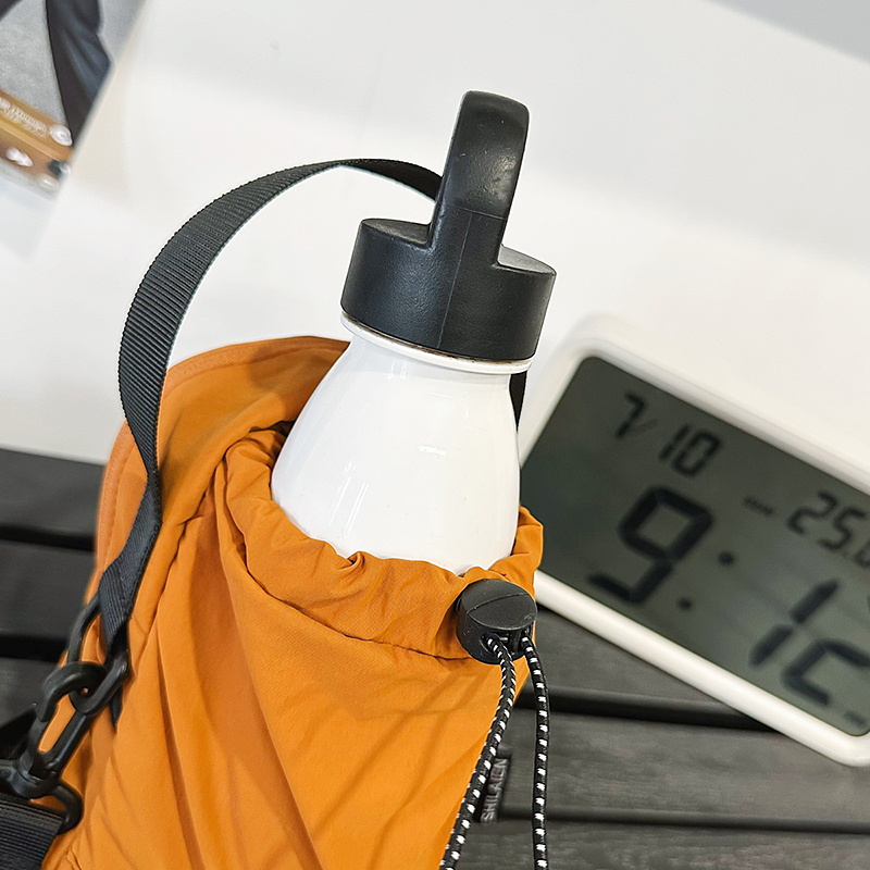 Transfronterizos al aire libre caminata ligera bolsa portátil bolso de cintura de campamento bolso de botella de hombro para escalar montaña