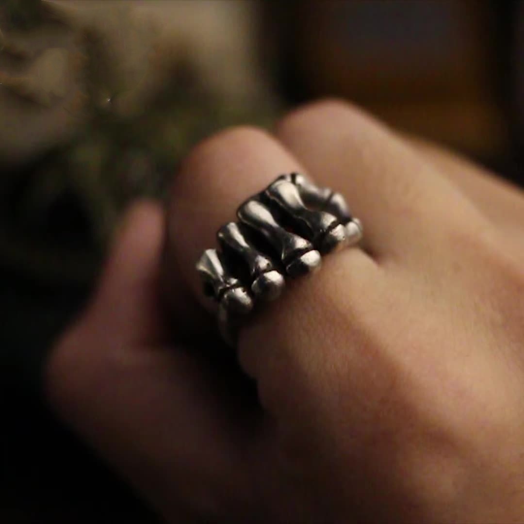Genuine retro skeleton handmade
