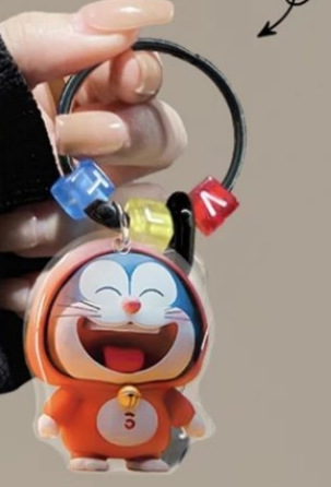 Ins ultra fuego texto creativo rechazar el colgante del teléfono móvil llavero extraño auriculares bolsa decoración portátil universal