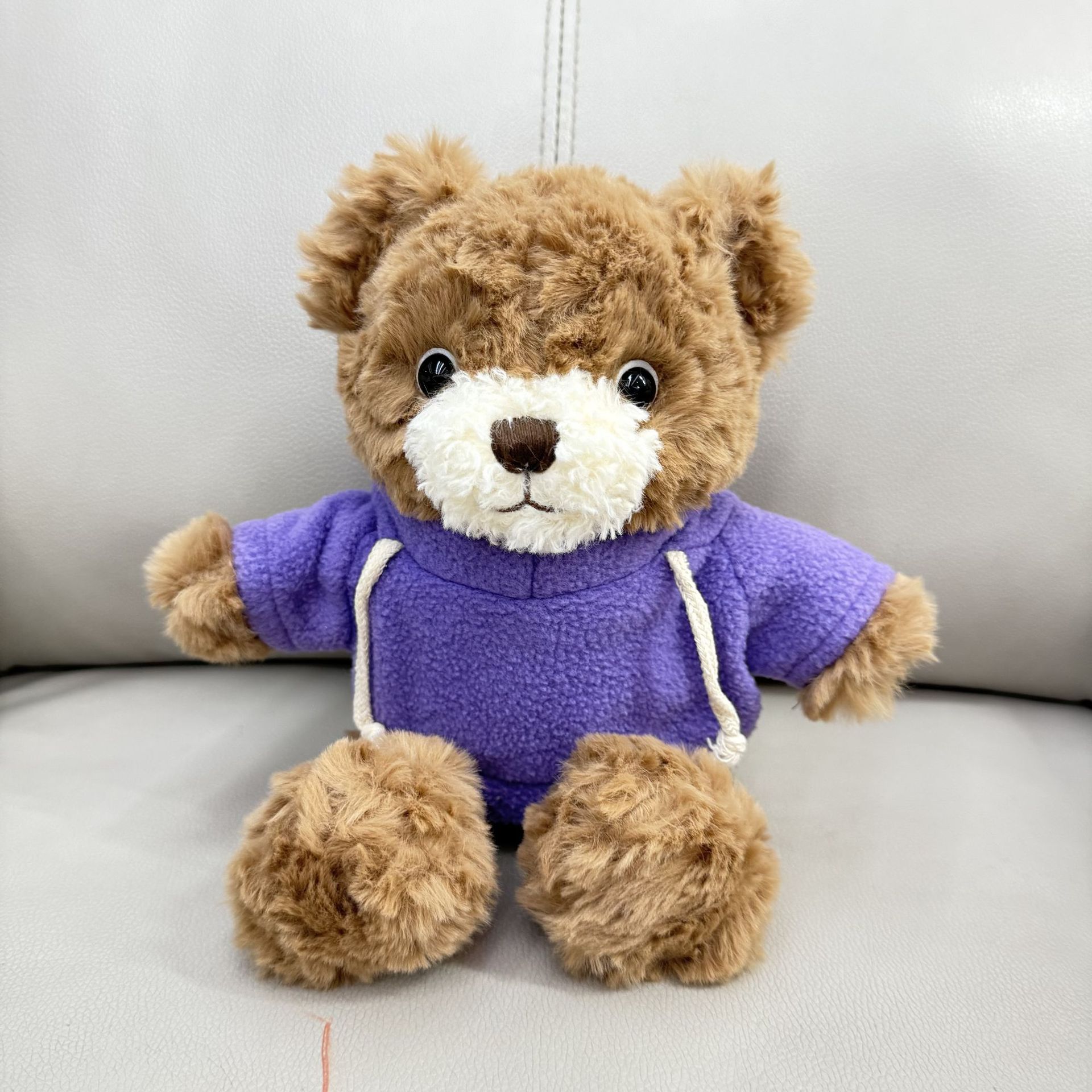 Máquina de muñecas agarrar 8 pulgadas ropa Teddy Bear juguetes de peluche impresión de muñecas LOGO regalos de eventos corporativos