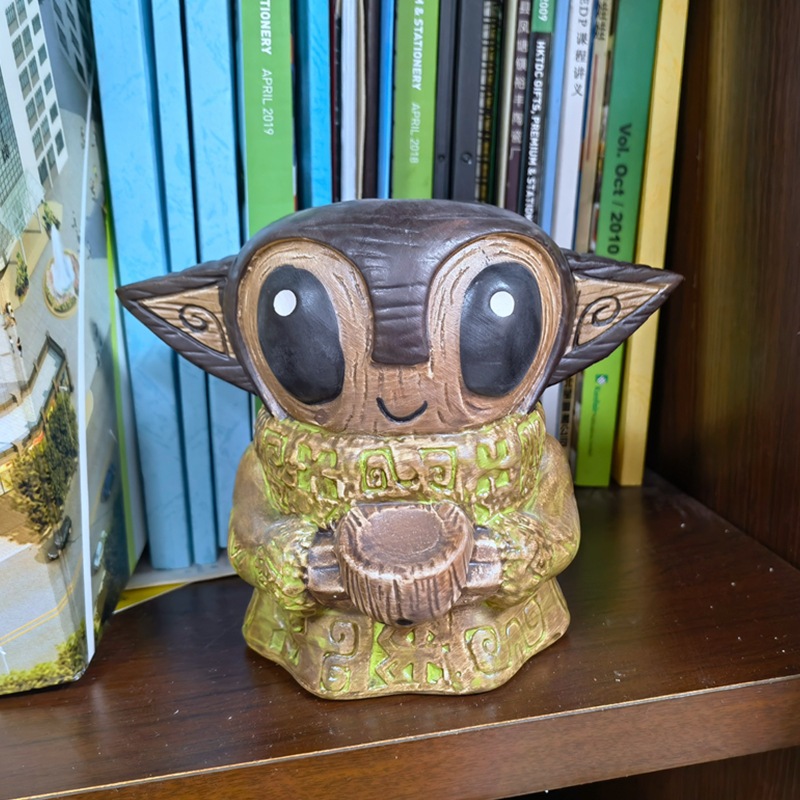 Estilo nórdico cerámica escritorio almacenamiento contenedor creativo estudiante Oficina estudio pluma contenedor lindo cosmético caja de almacenamiento de la pluma